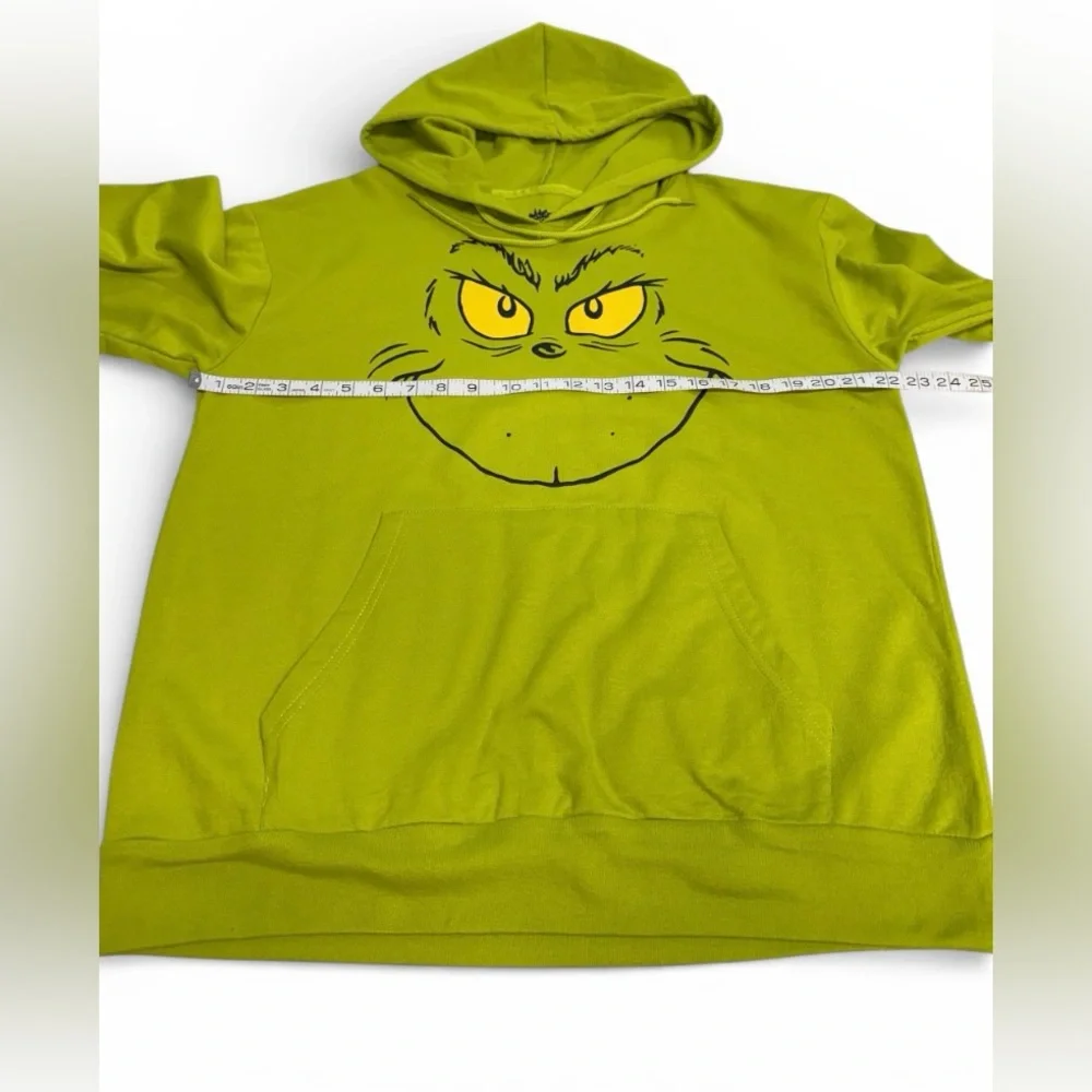 Grinch Green Iridescent Hoodie Medium